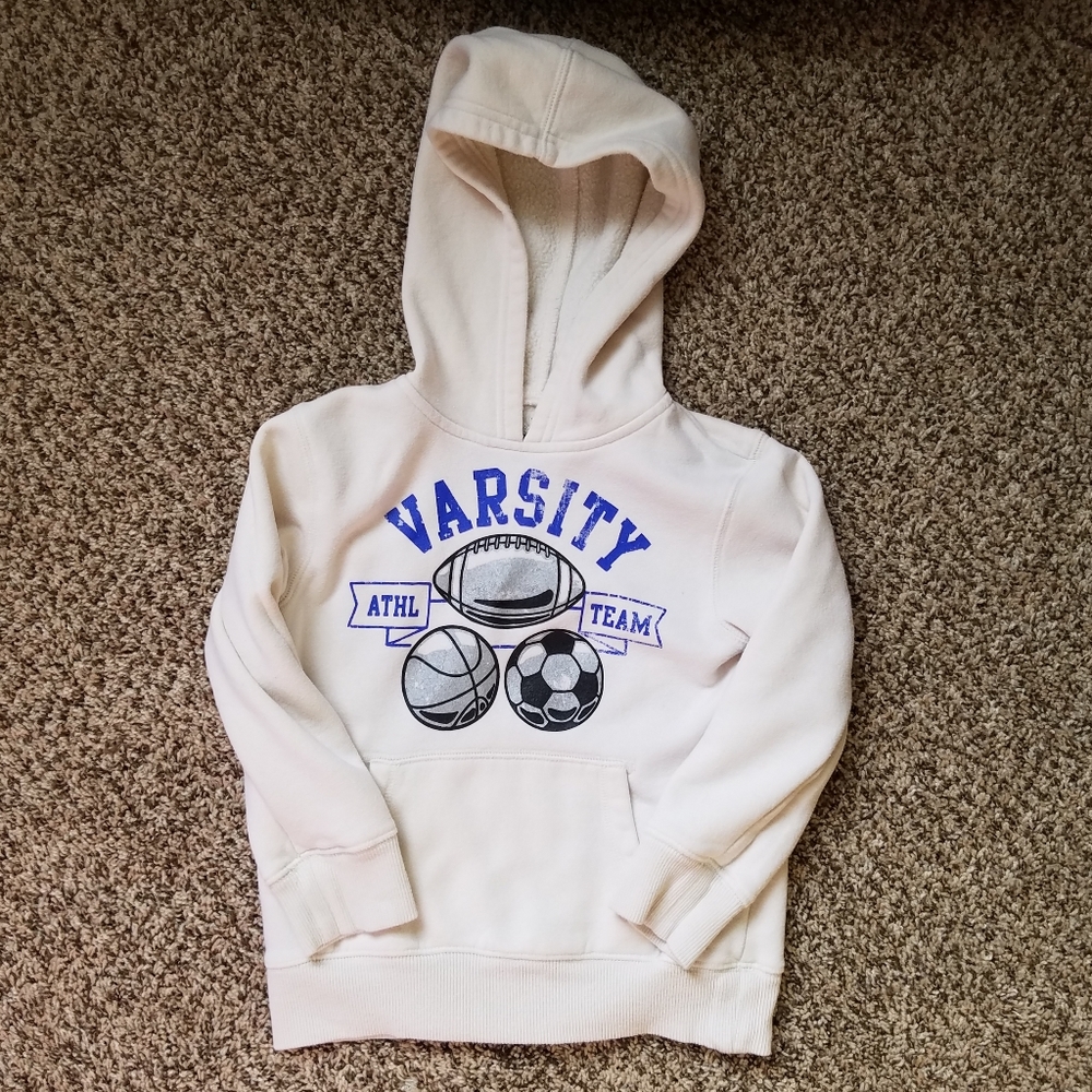 Varsity fleece hoodie